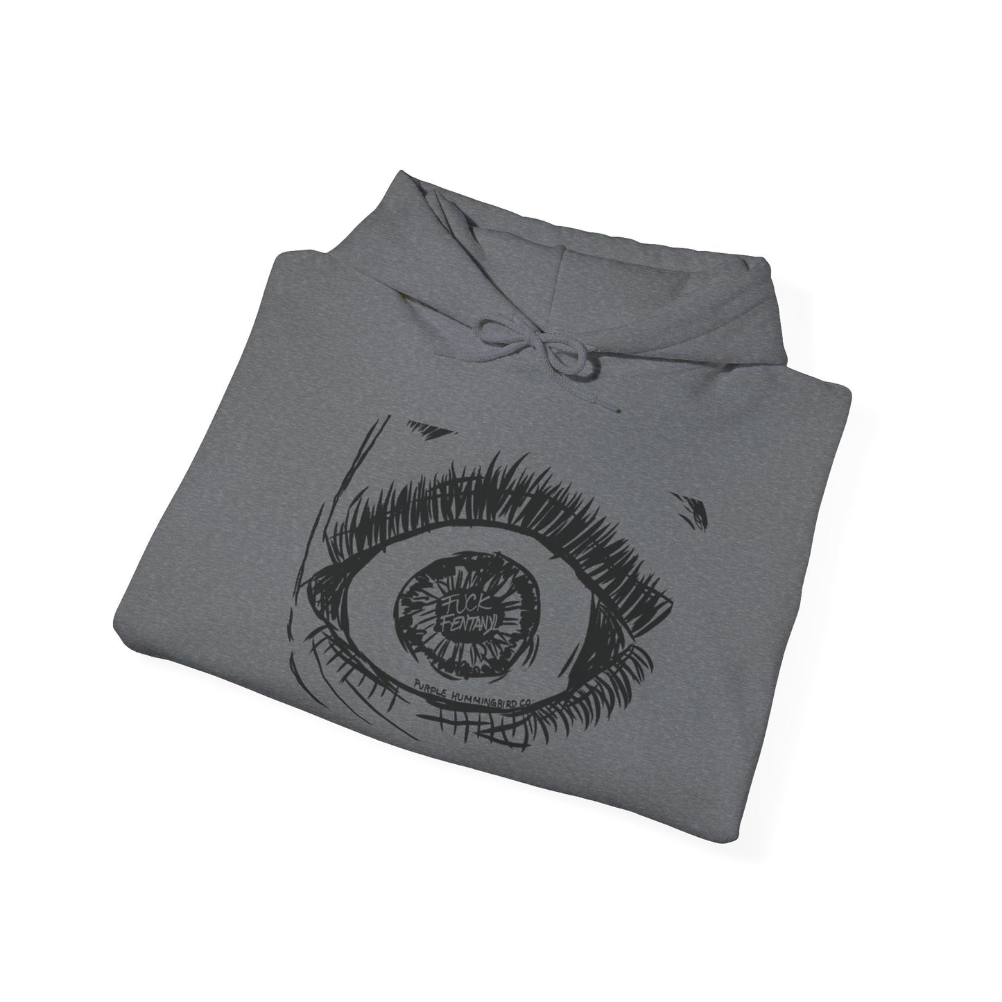 Fuck Fentanyl Eye by Kristina - unisex Hoodie