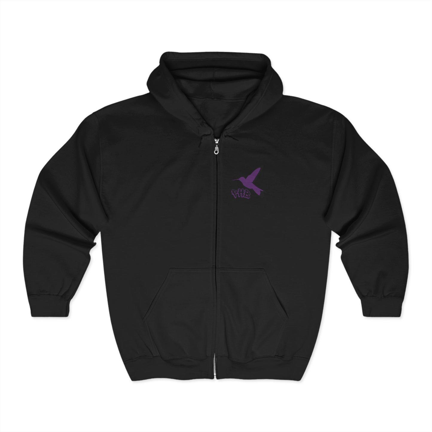 PHB -Full Zip Hooded Sweatshirt - Bold For Those No Longer Here