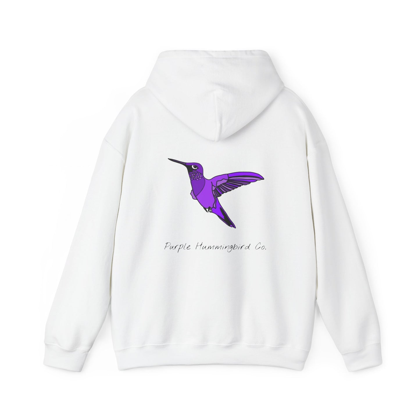 Purple Hummingbird by Kristina - unisex Hoodie