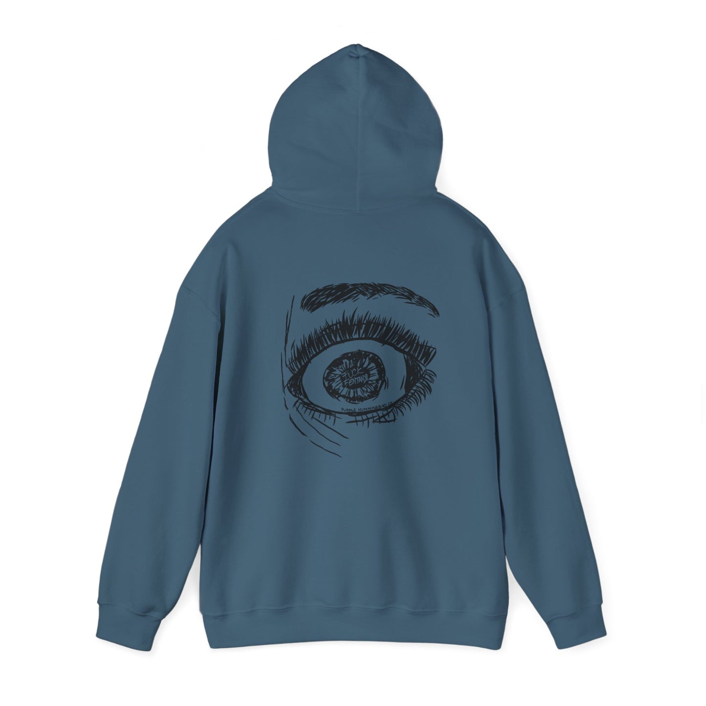 Fuck Fentanyl Eye by Kristina - unisex Hoodie