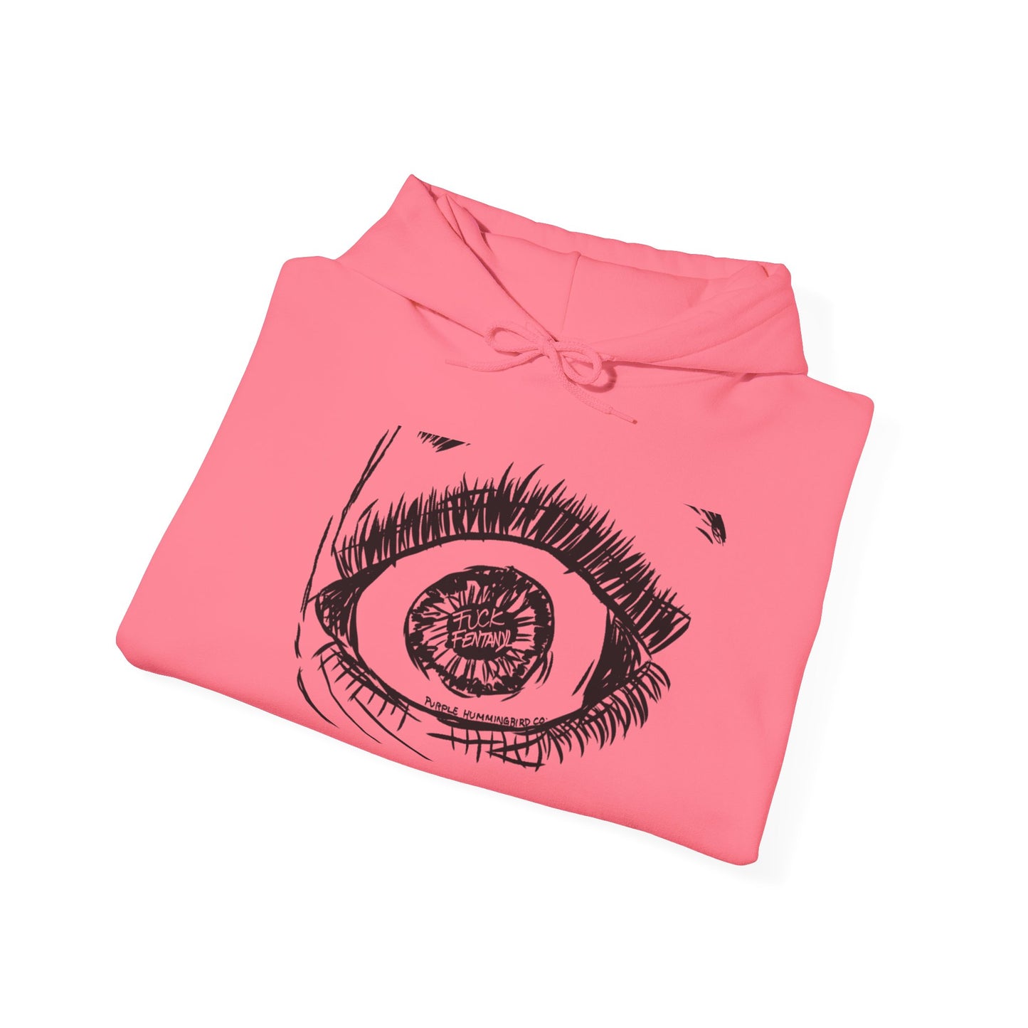 Fuck Fentanyl Eye by Kristina - unisex Hoodie