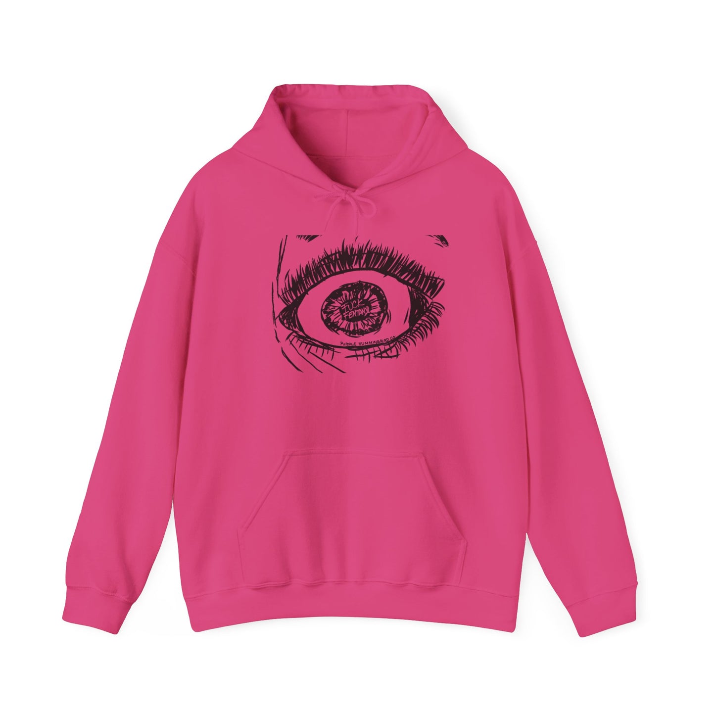 Fuck Fentanyl Eye by Kristina - unisex Hoodie