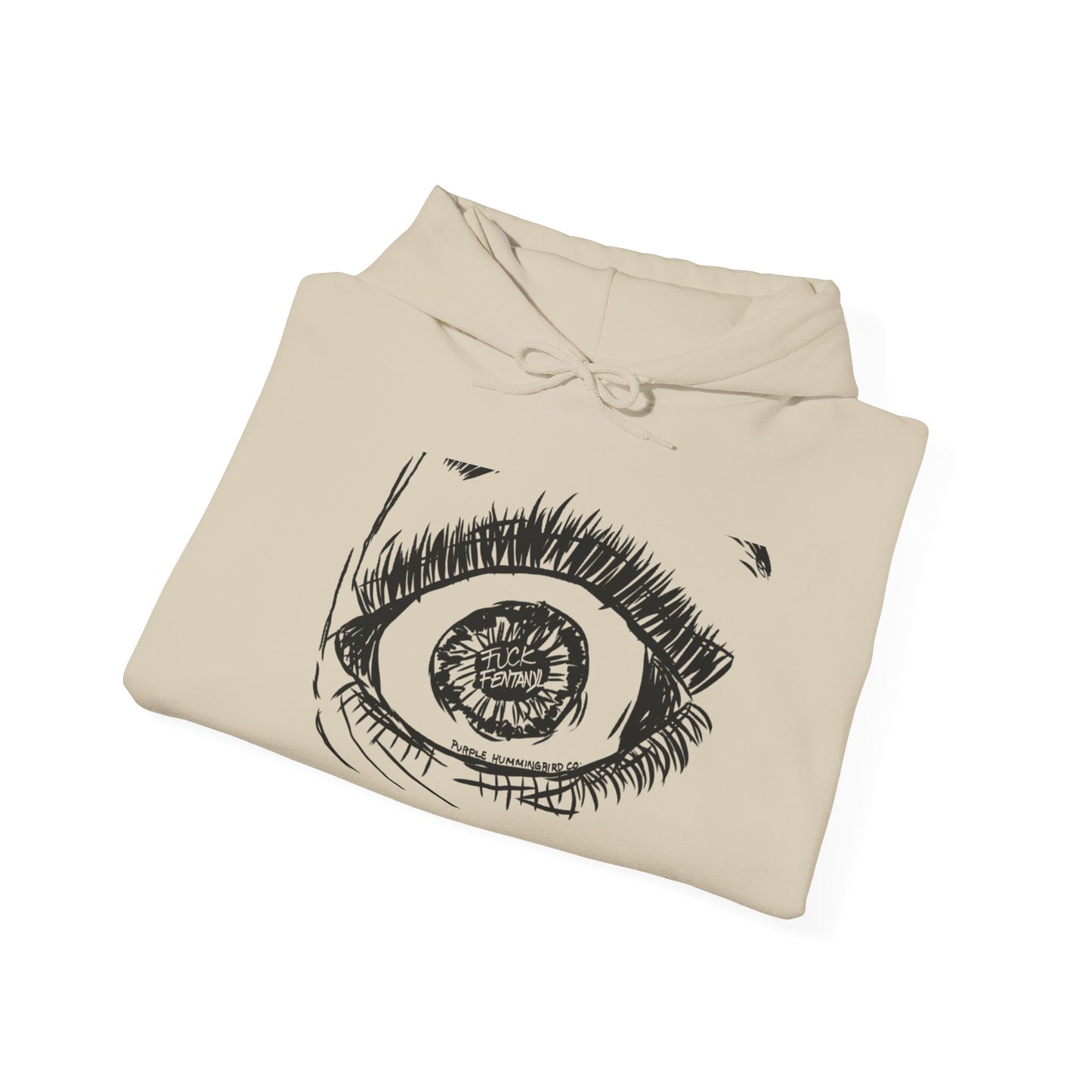 Fuck Fentanyl Eye by Kristina - unisex Hoodie