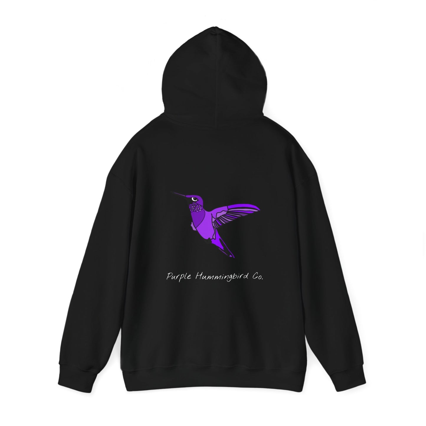Purple Hummingbird by Kristina - unisex Hoodie