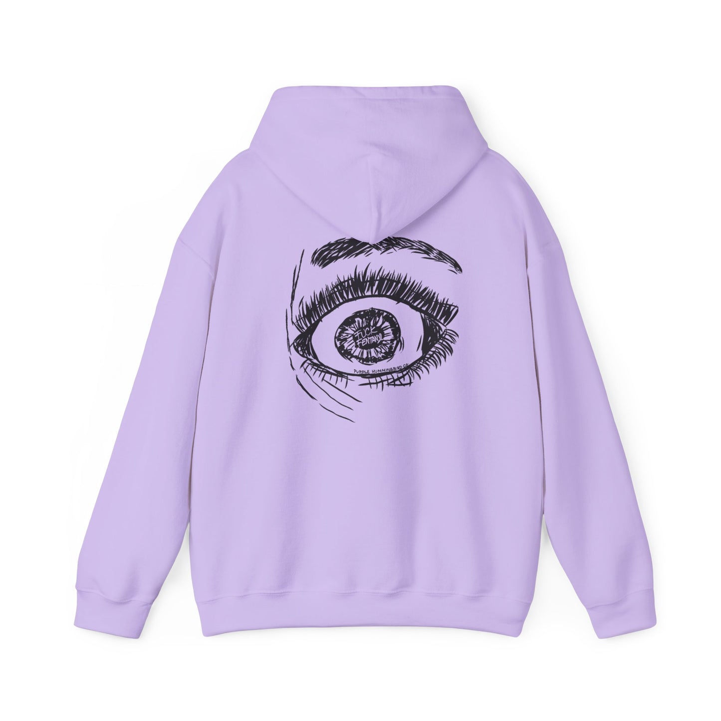 Fuck Fentanyl Eye by Kristina - unisex Hoodie