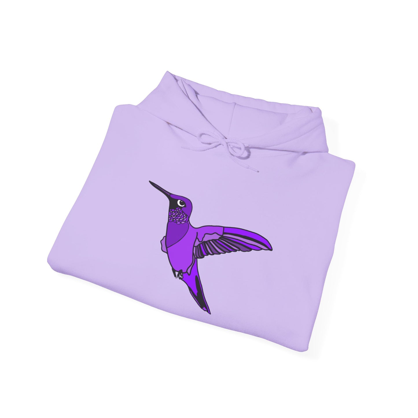 Purple Hummingbird by Kristina - unisex Hoodie