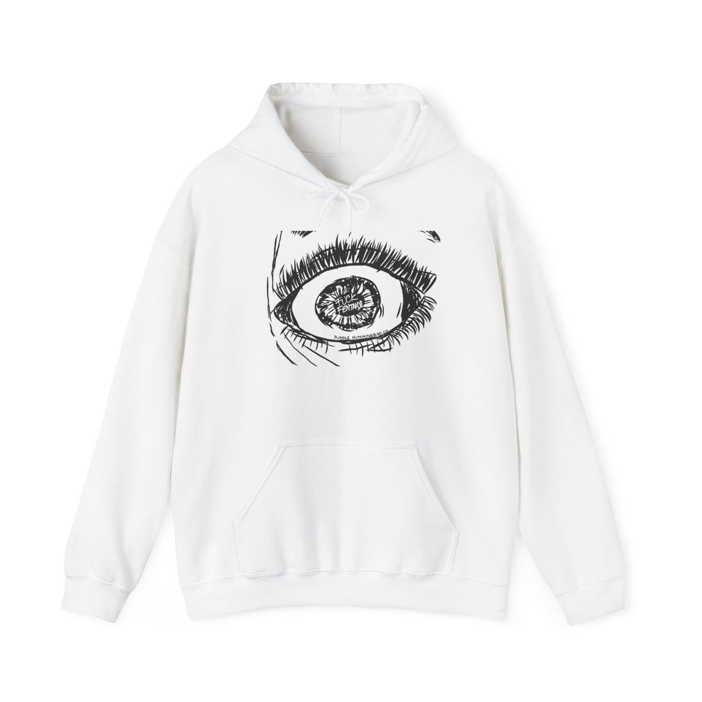 Fuck Fentanyl Eye by Kristina - unisex Hoodie