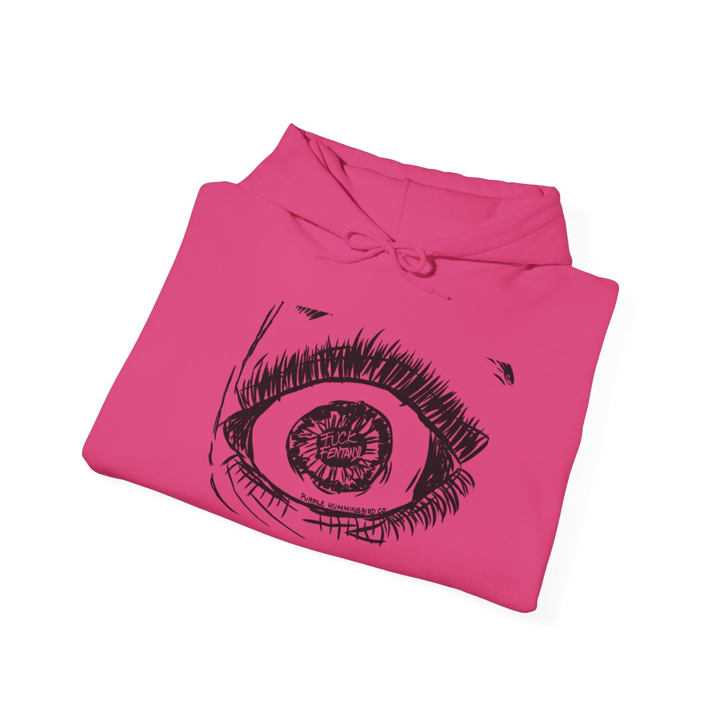 Fuck Fentanyl Eye by Kristina - unisex Hoodie