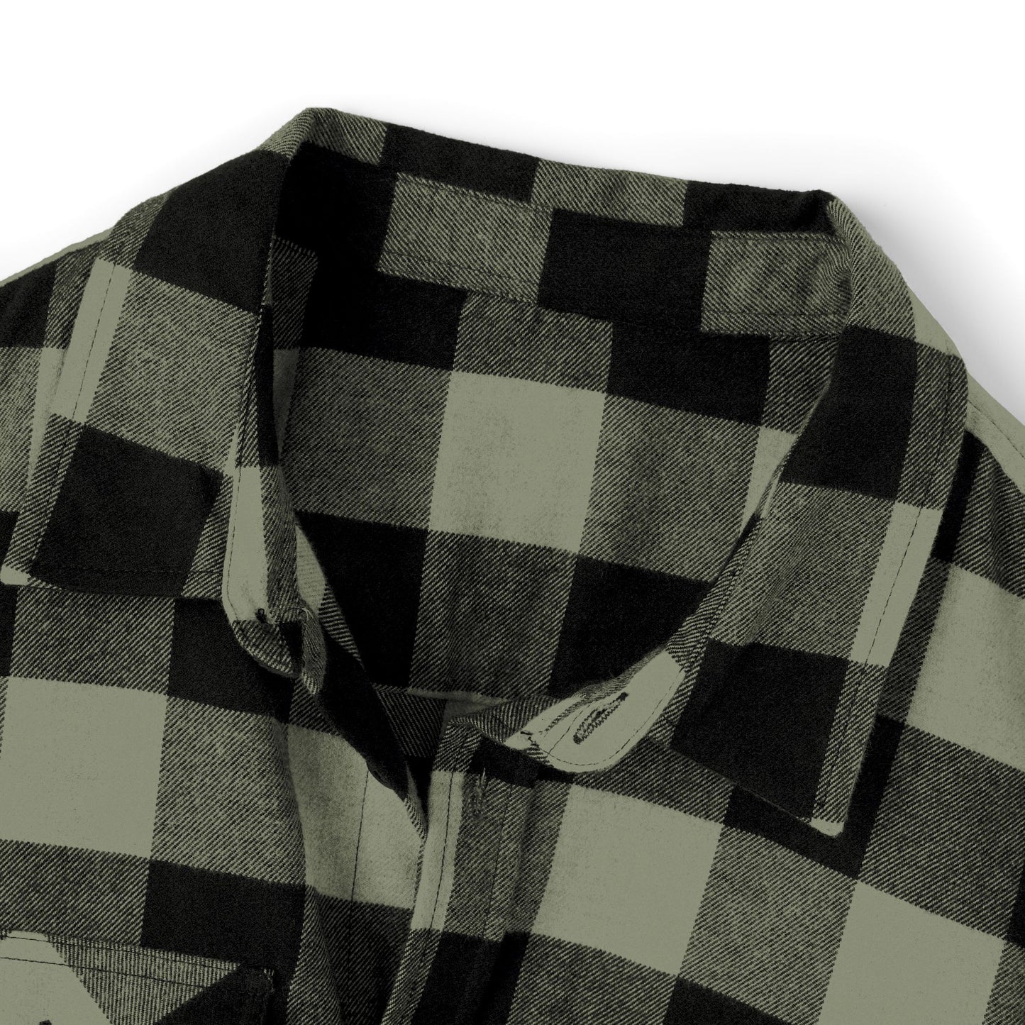 Unisex Flannel Shirt - Bold Message Against Fentanyl | Casual Style for Awareness