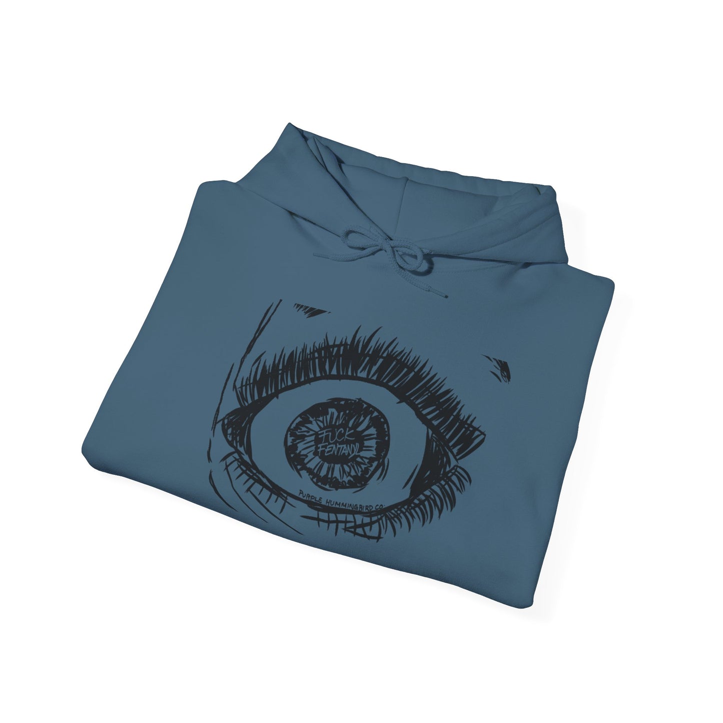 Fuck Fentanyl Eye by Kristina - unisex Hoodie