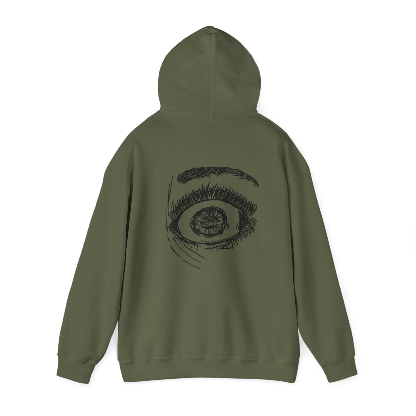 Fuck Fentanyl Eye by Kristina - unisex Hoodie