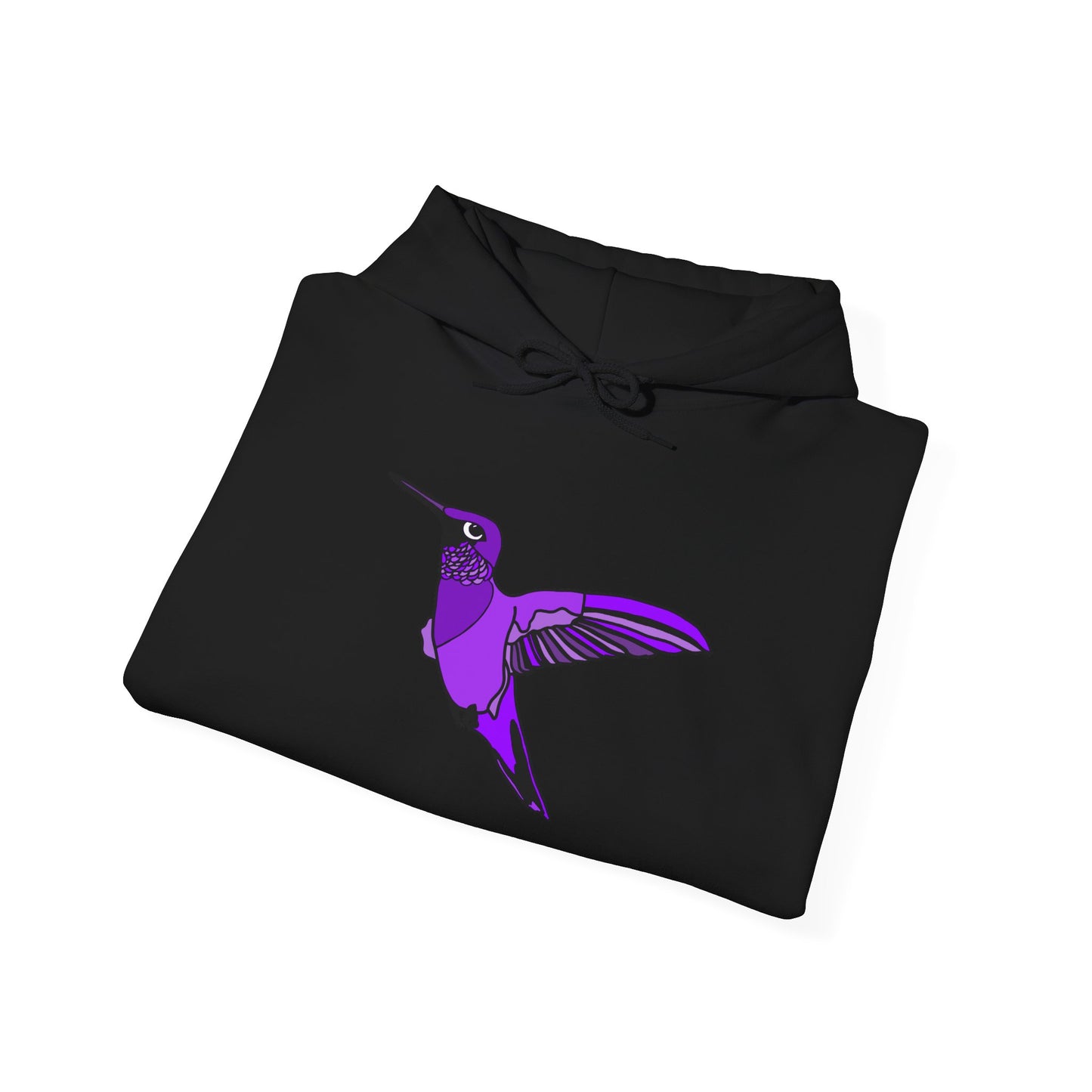 Purple Hummingbird by Kristina - unisex Hoodie