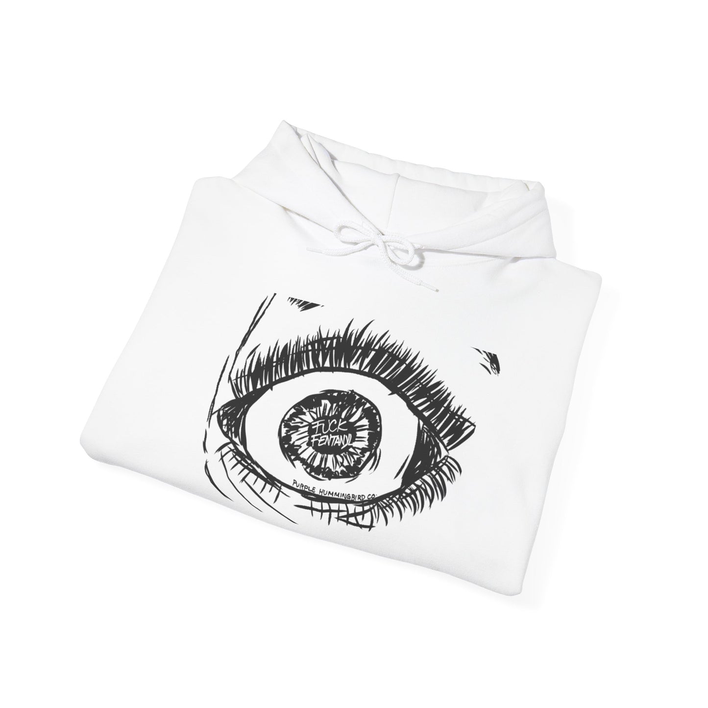 Fuck Fentanyl Eye by Kristina - unisex Hoodie
