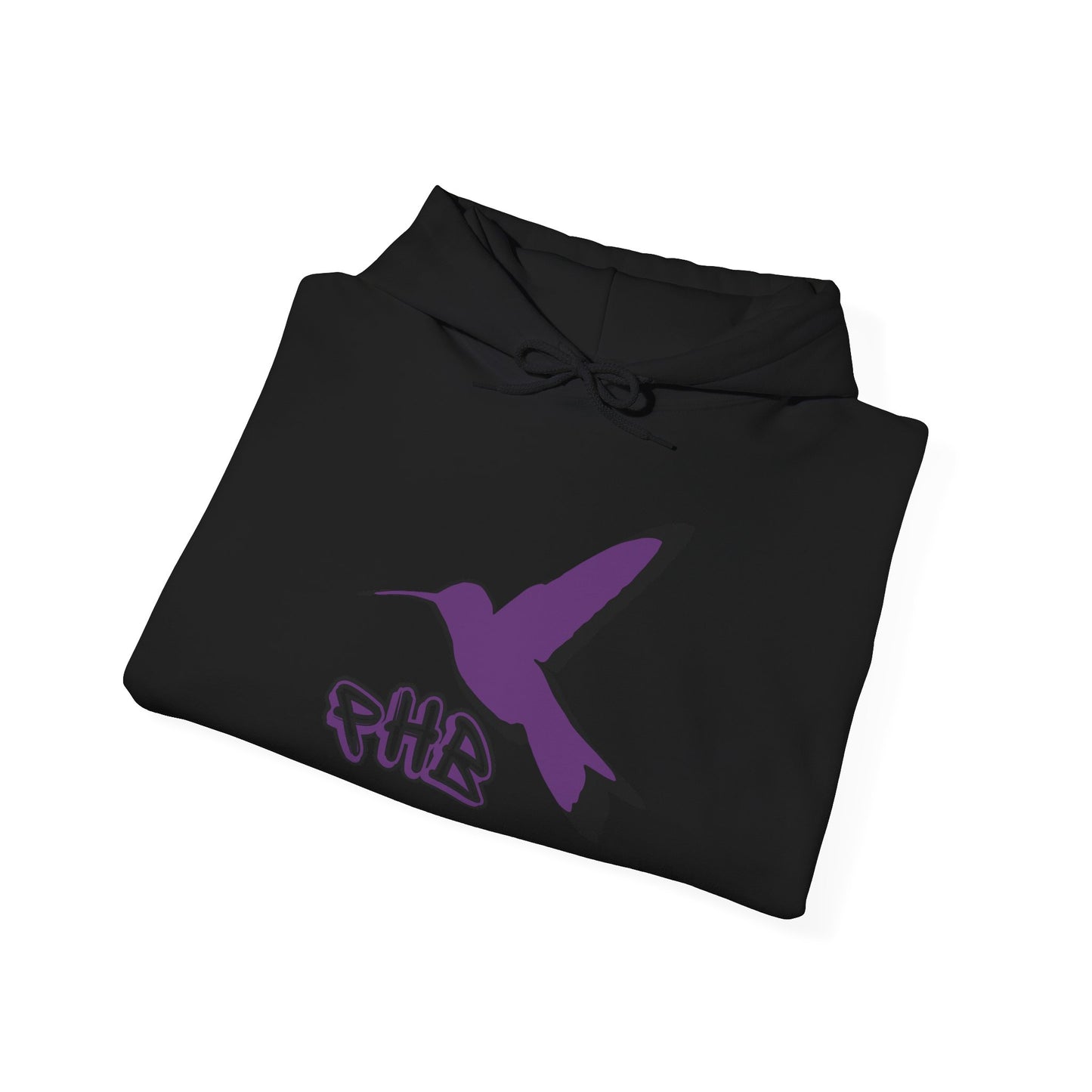 Memorial Hoodie - Purple Hummingbird (CLEAN) Customizable Name