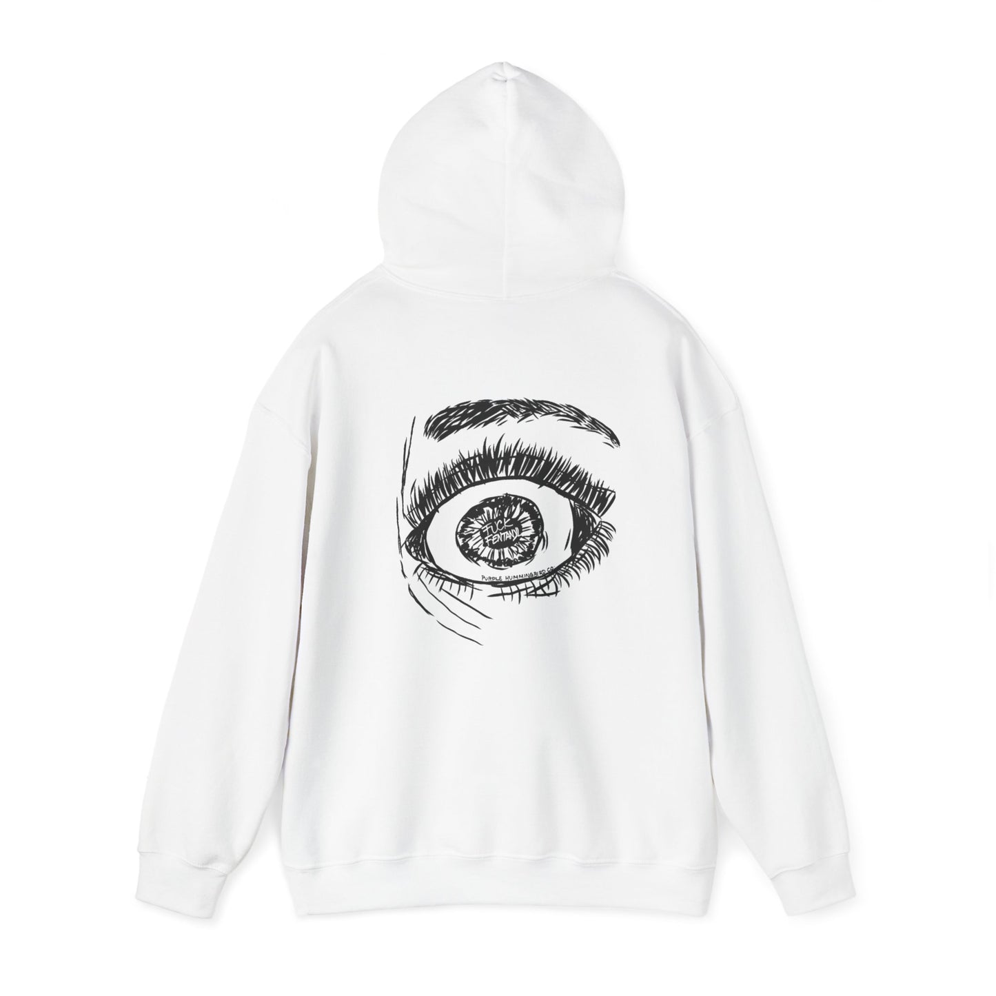 Fuck Fentanyl Eye by Kristina - unisex Hoodie