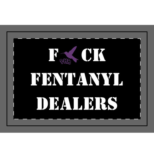 F*** Fentanyl Hand Flag (1pc, 5pcs)