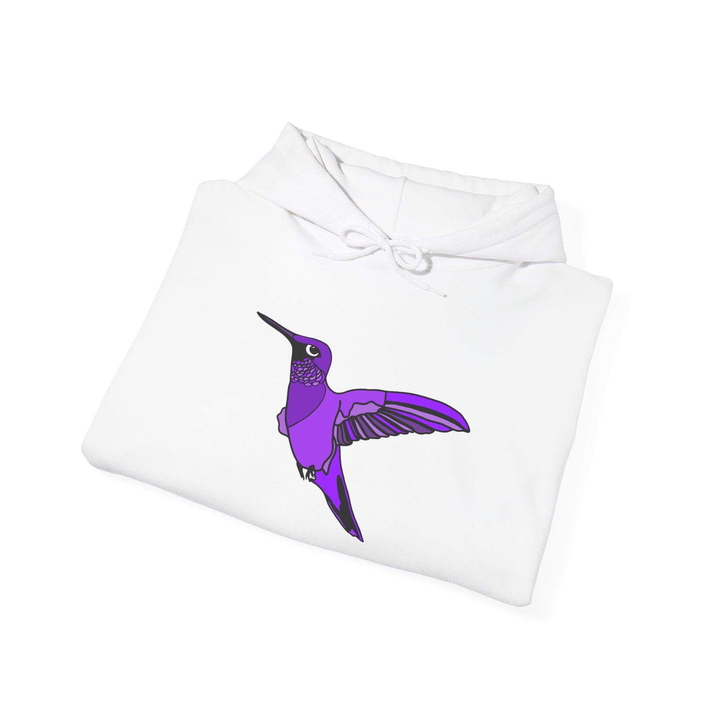 Purple Hummingbird by Kristina - unisex Hoodie