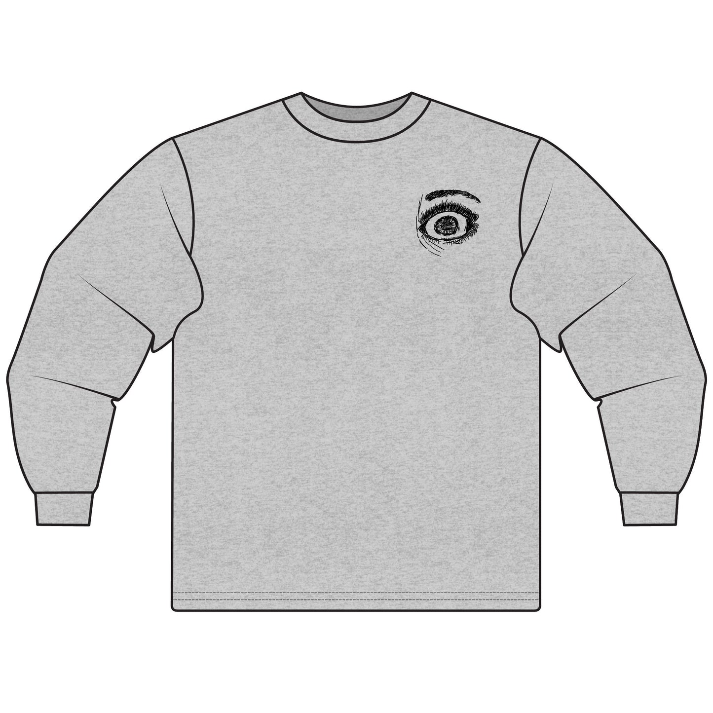 Eye-Catching Unisex Long Sleeve T-Shirt