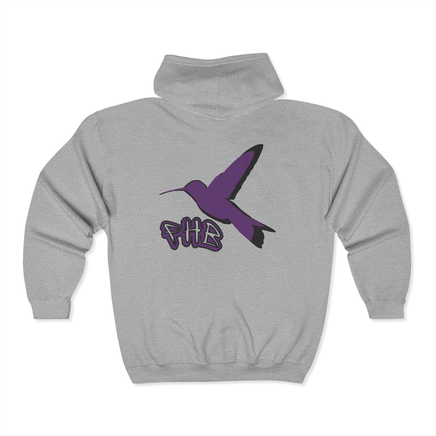 PHB Logo - Full Zip Hooded Sweatshirt