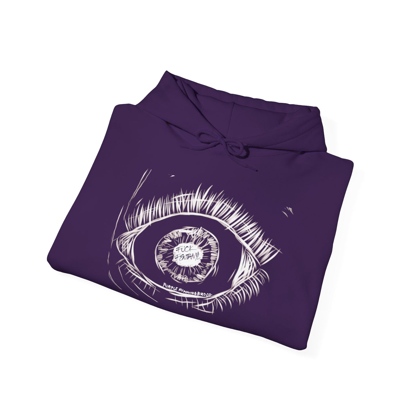 Fuck Fentanyl Eye by Kristina - unisex Hoodie