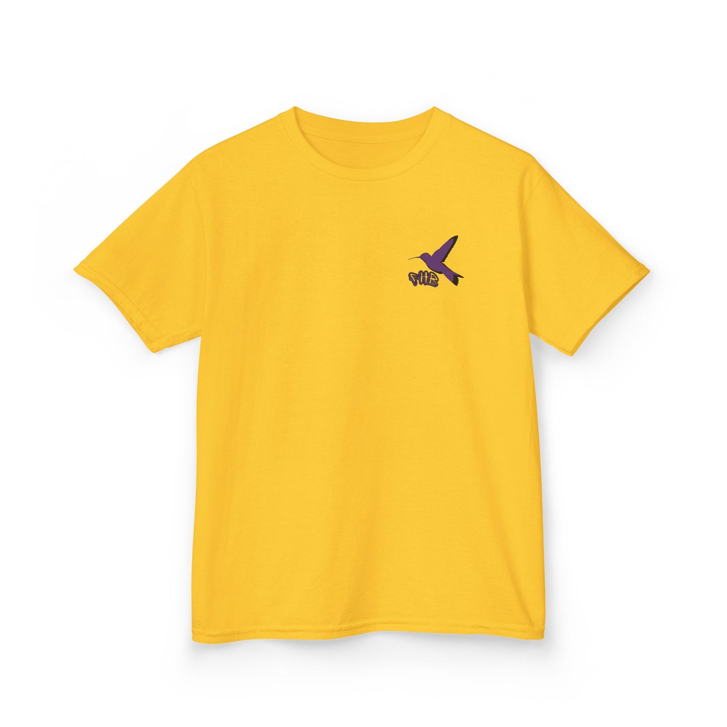 Kids Purple Hummingbird Graphic Tee