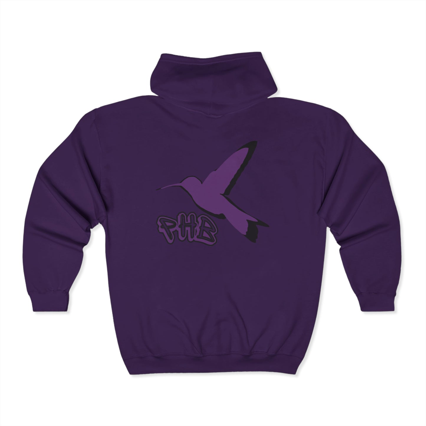 PHB Logo - Full Zip Hooded Sweatshirt
