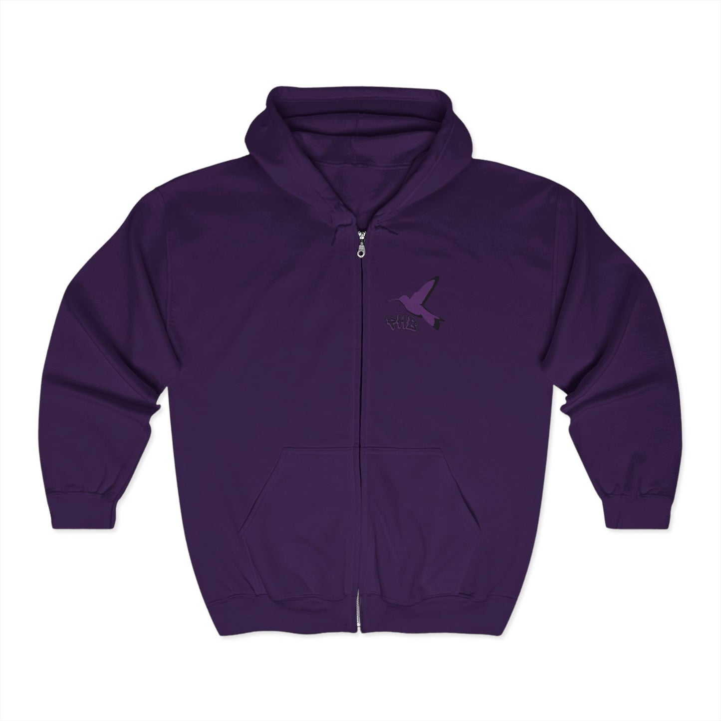 PHB -Full Zip Hooded Sweatshirt - Bold For Those No Longer Here