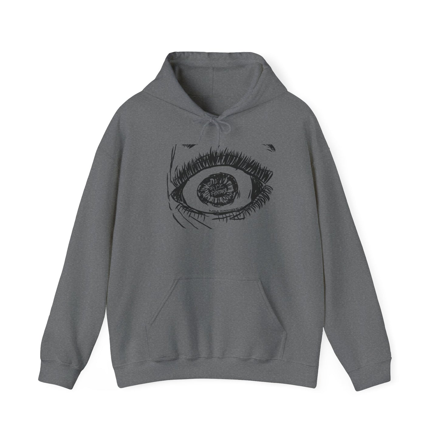 Fuck Fentanyl Eye by Kristina - unisex Hoodie