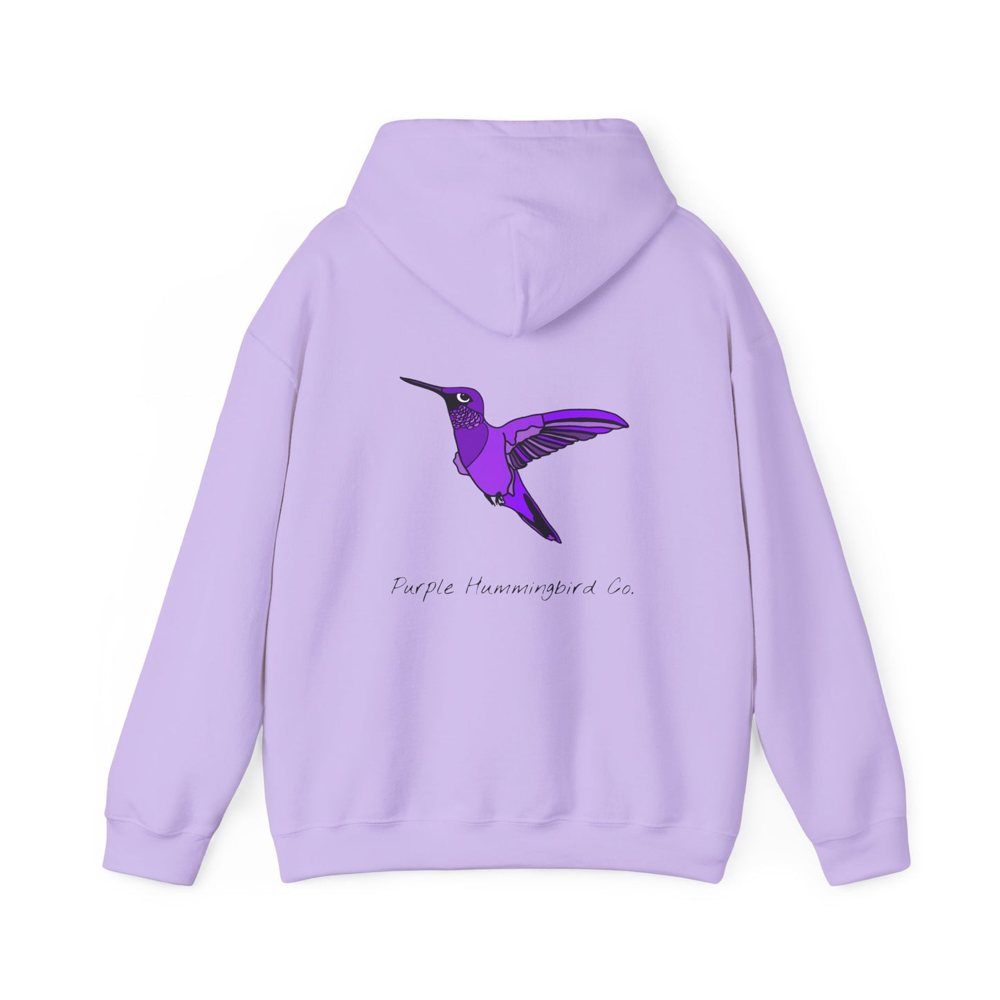 Purple Hummingbird by Kristina - unisex Hoodie