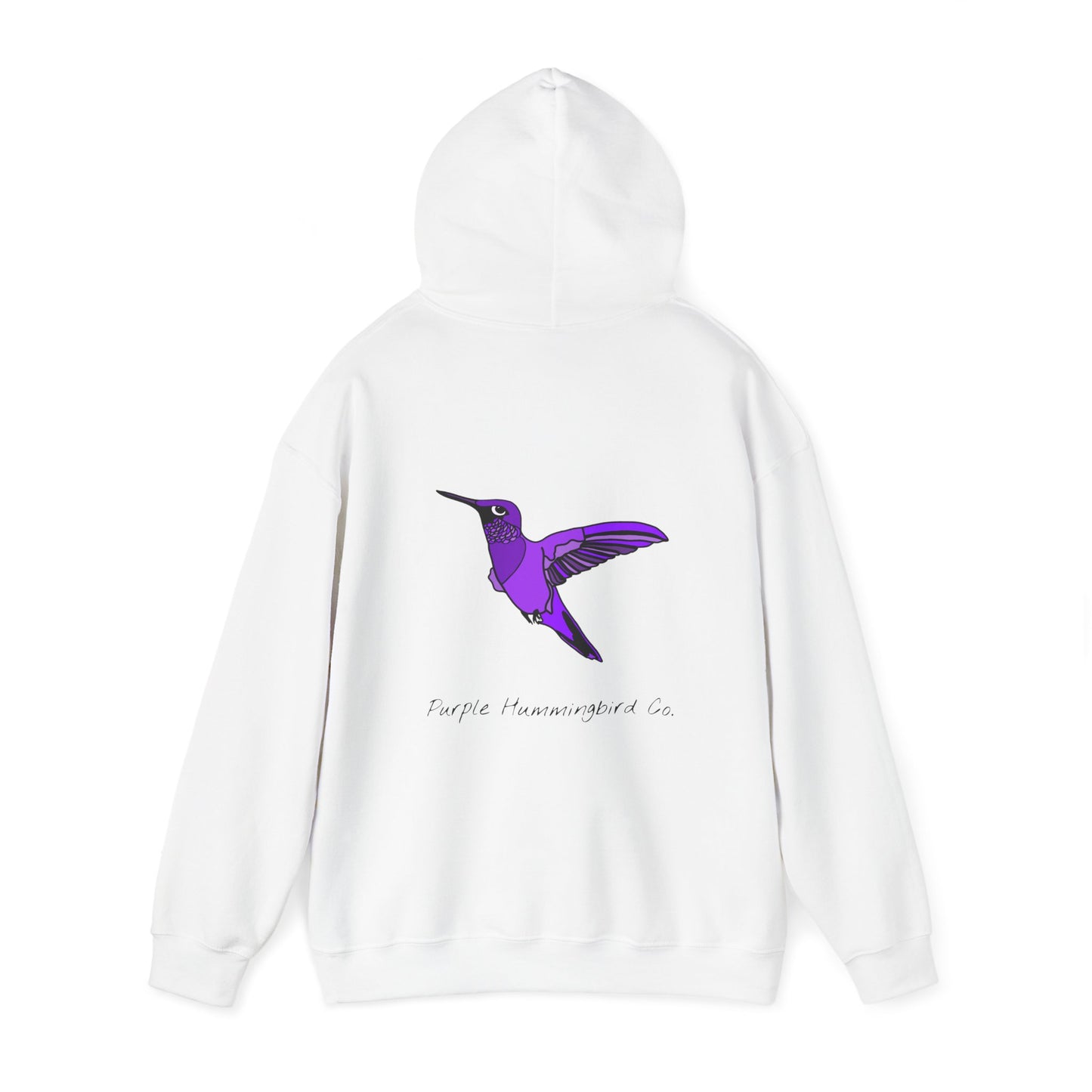 Purple Hummingbird by Kristina - unisex Hoodie