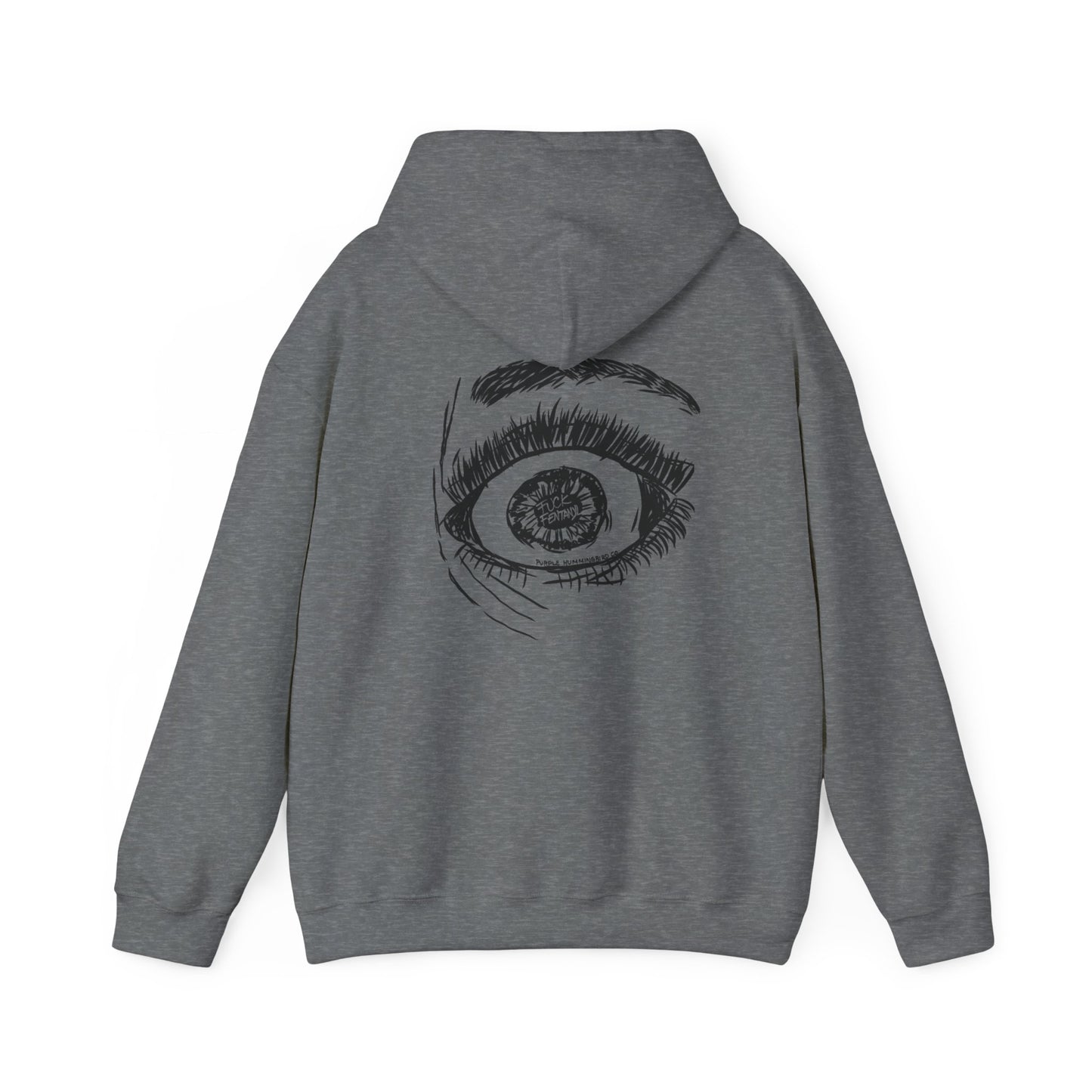 Fuck Fentanyl Eye by Kristina - unisex Hoodie