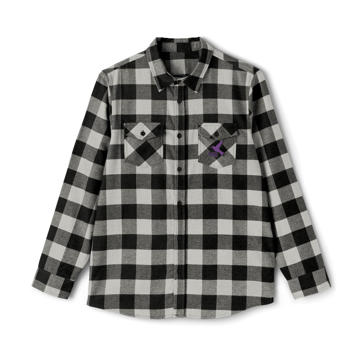 Unisex Flannel Shirt - Bold Message Against Fentanyl | Casual Style for Awareness