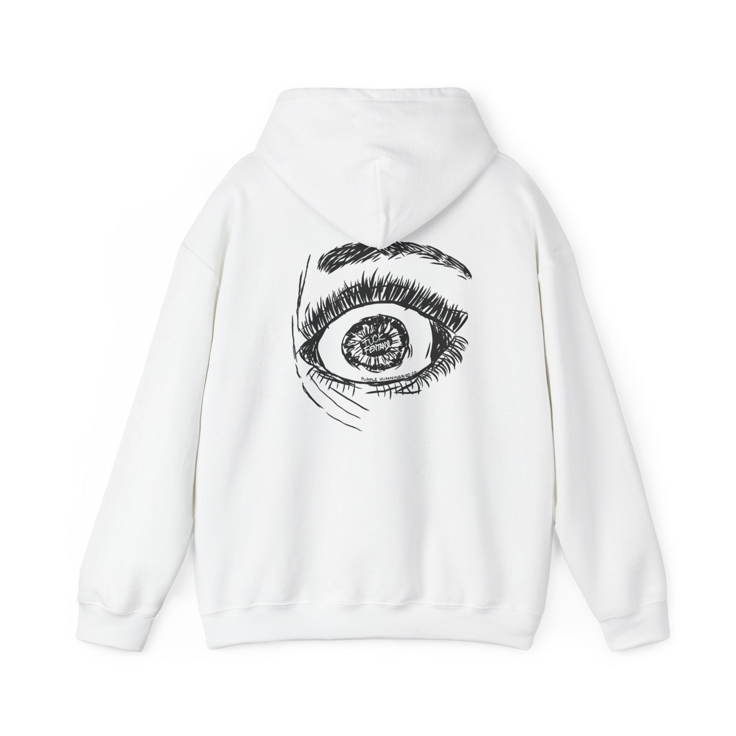 Fuck Fentanyl Eye by Kristina - unisex Hoodie