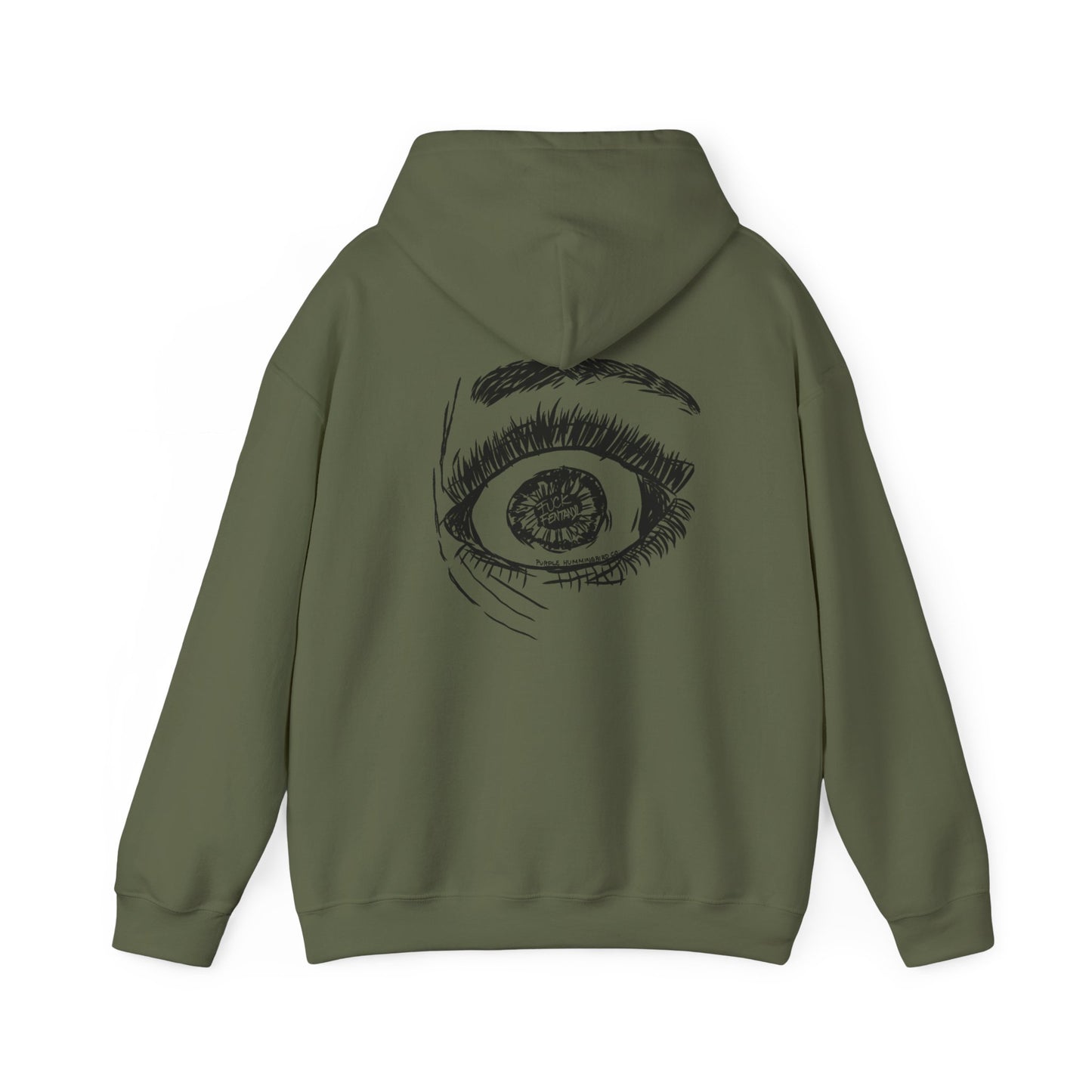 Fuck Fentanyl Eye by Kristina - unisex Hoodie