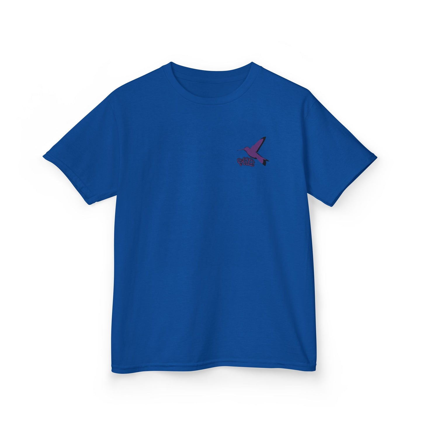 Kids Purple Hummingbird Graphic Tee
