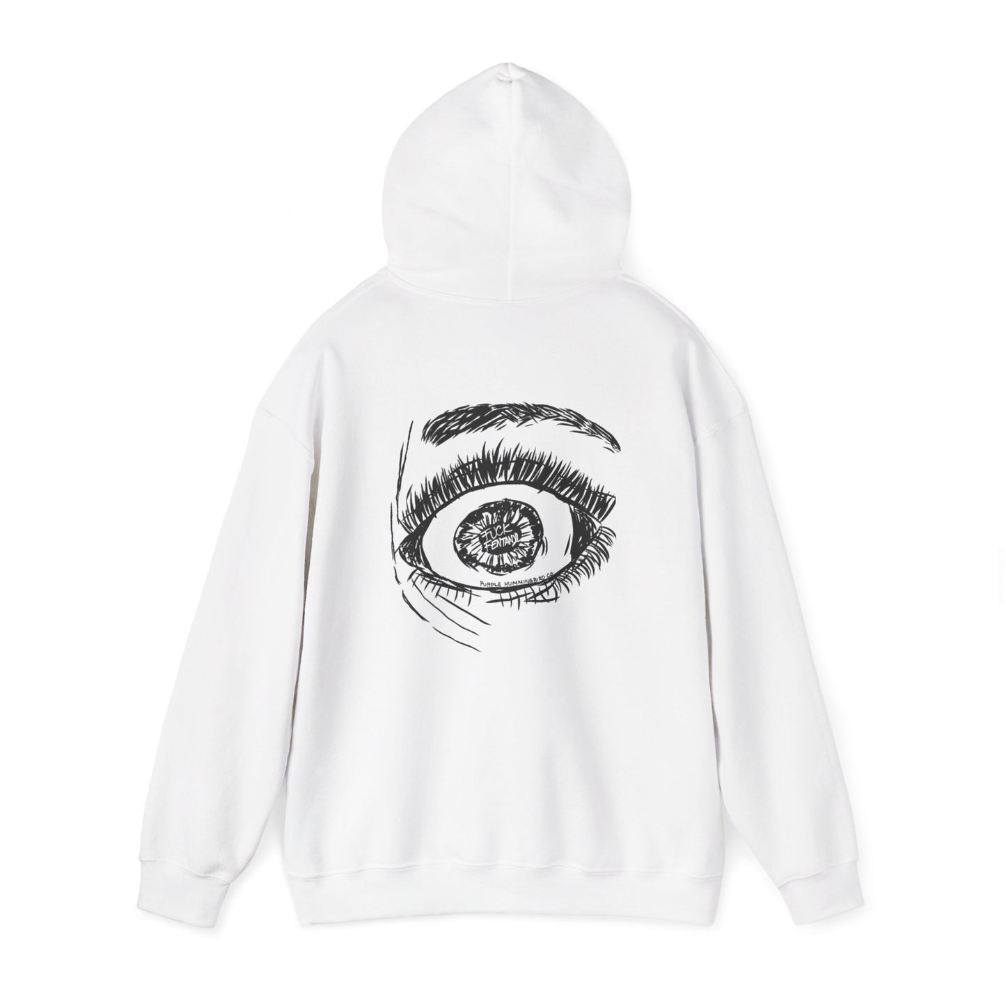 Fuck Fentanyl Eye by Kristina - unisex Hoodie