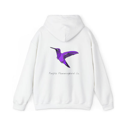 Purple Hummingbird by Kristina - unisex Hoodie
