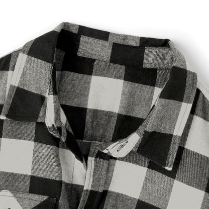 Unisex Flannel Shirt - Bold Message Against Fentanyl | Casual Style for Awareness