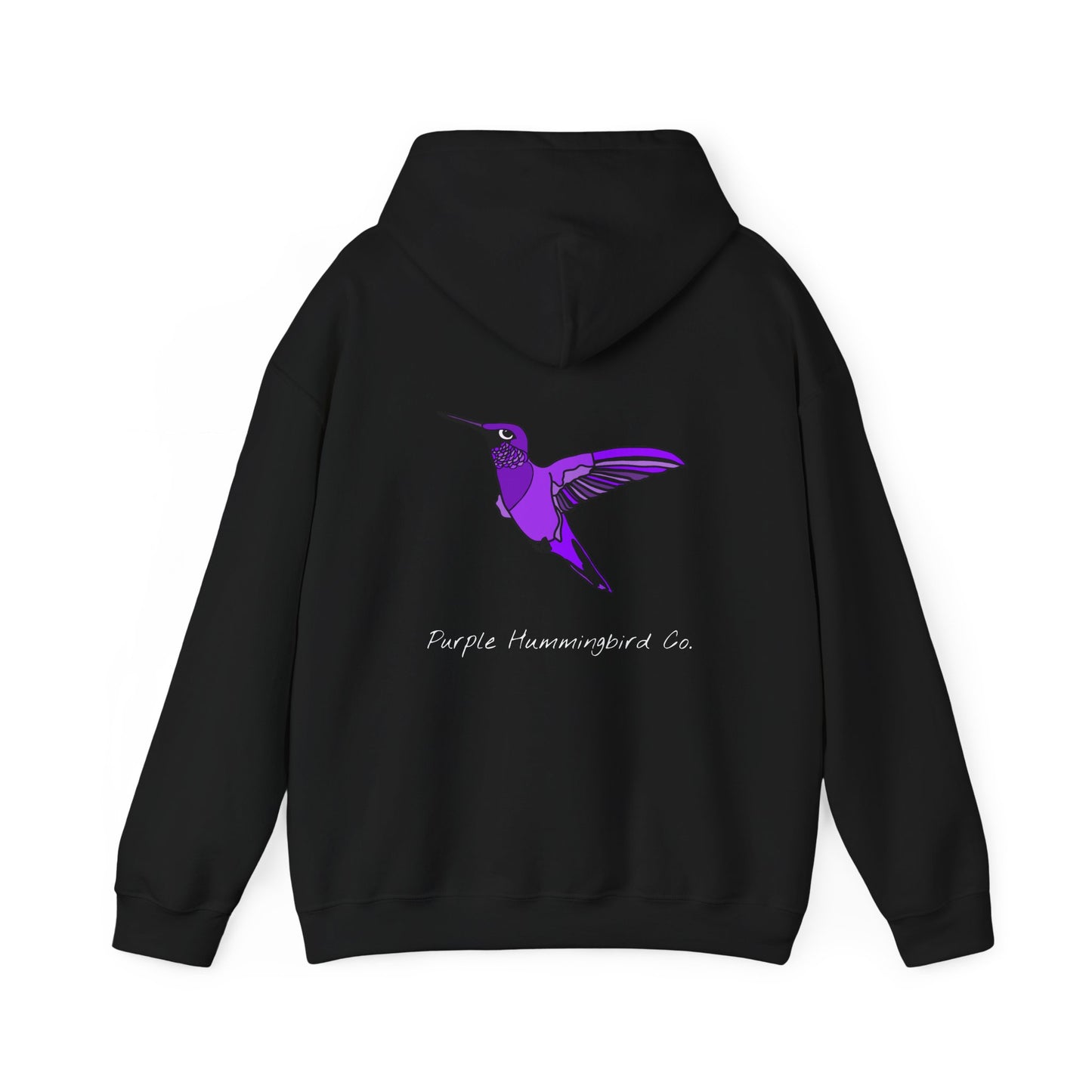 Purple Hummingbird by Kristina - unisex Hoodie