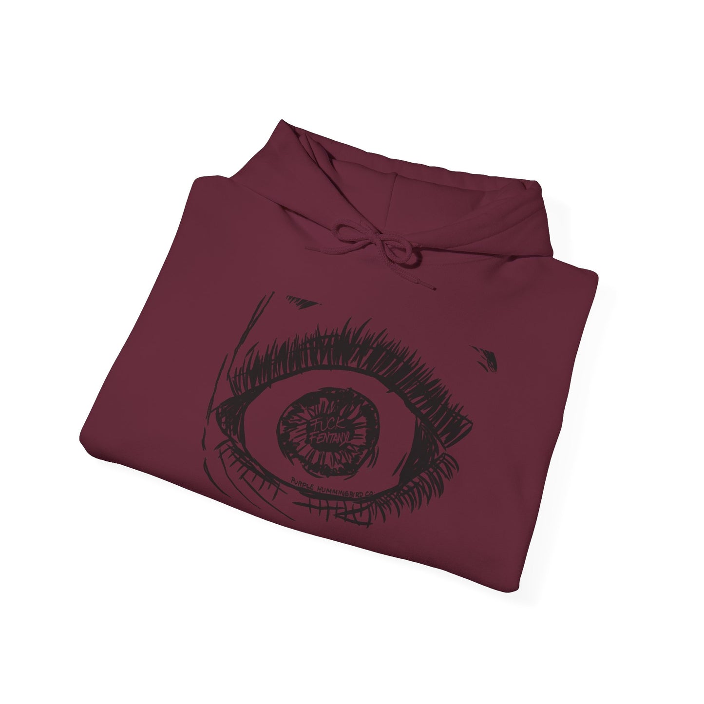 Fuck Fentanyl Eye by Kristina - unisex Hoodie