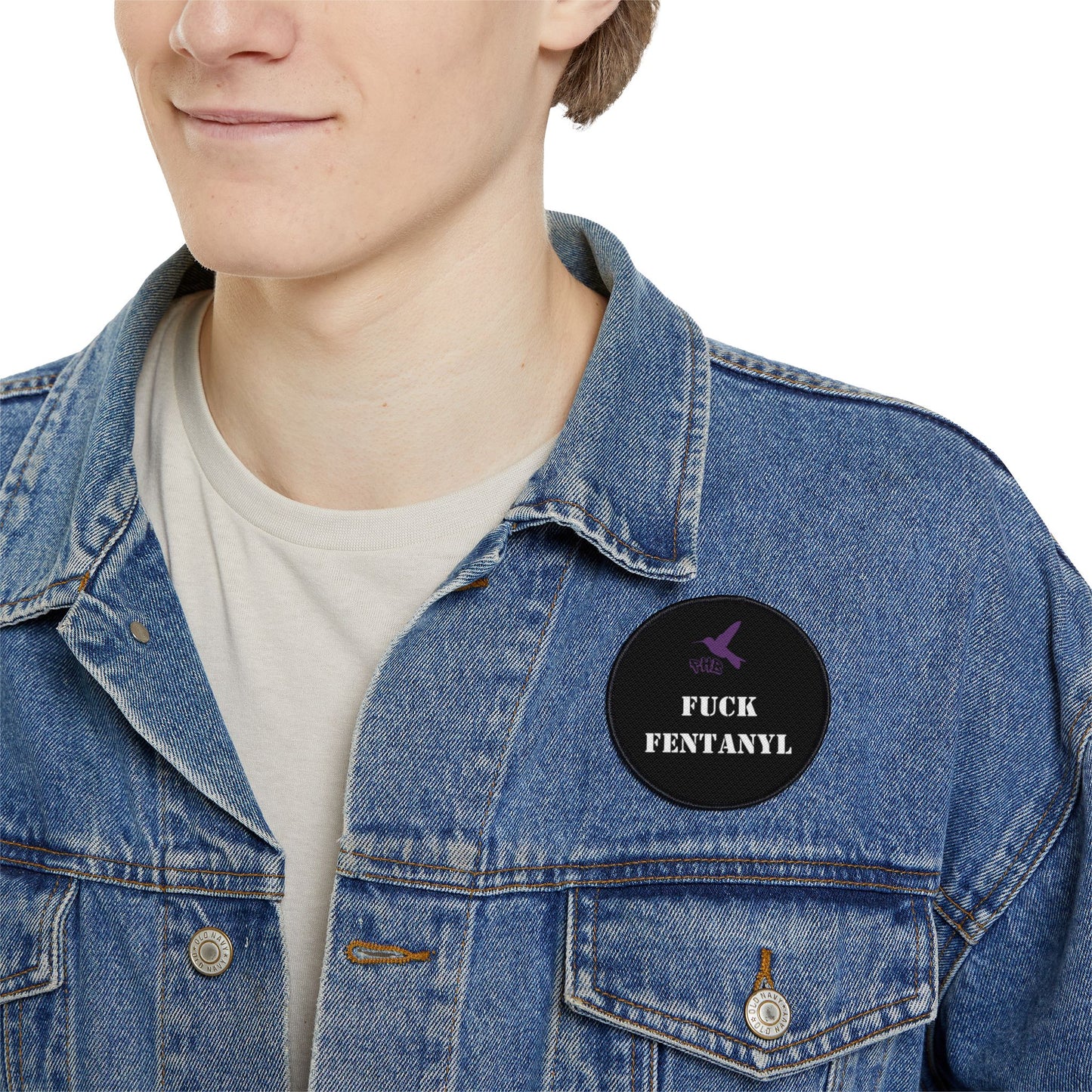 F*ck Fentanyl Iron-On Patches