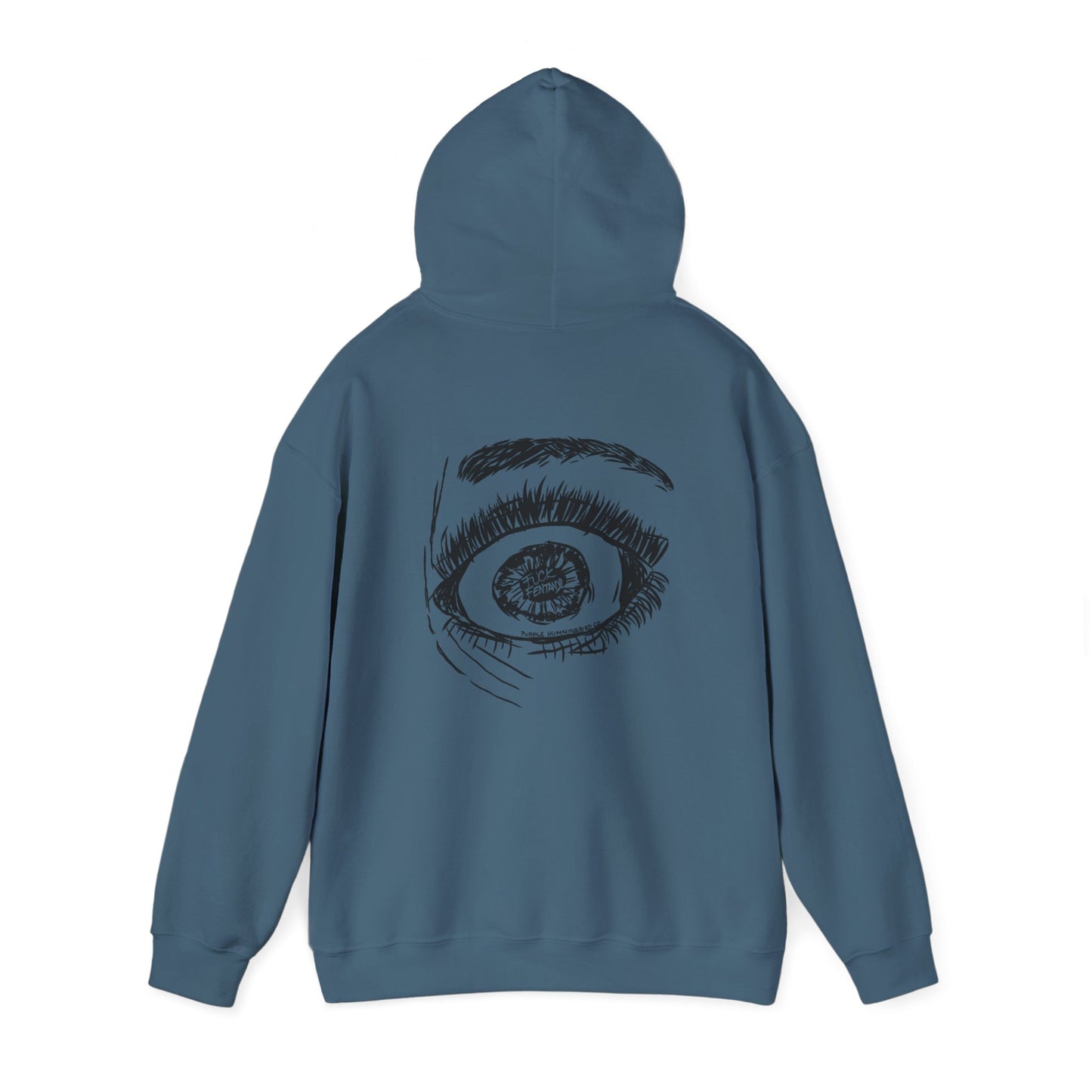 Fuck Fentanyl Eye by Kristina - unisex Hoodie