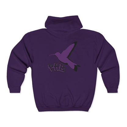 PHB Logo - Full Zip Hooded Sweatshirt