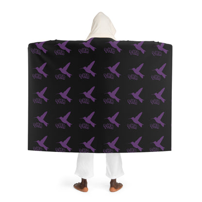PHB Hooded Sherpa Fleece Blanket