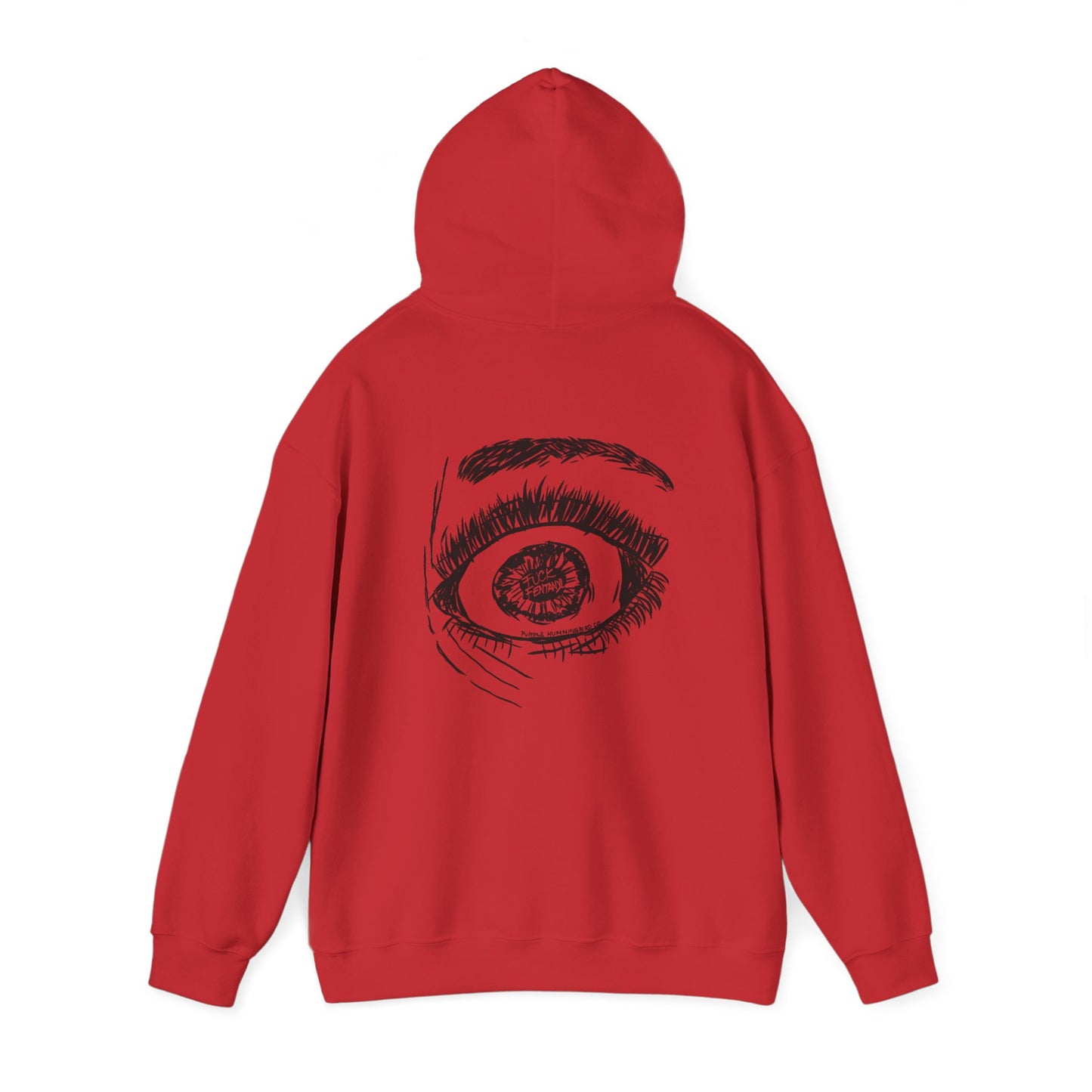 Fuck Fentanyl Eye by Kristina - unisex Hoodie