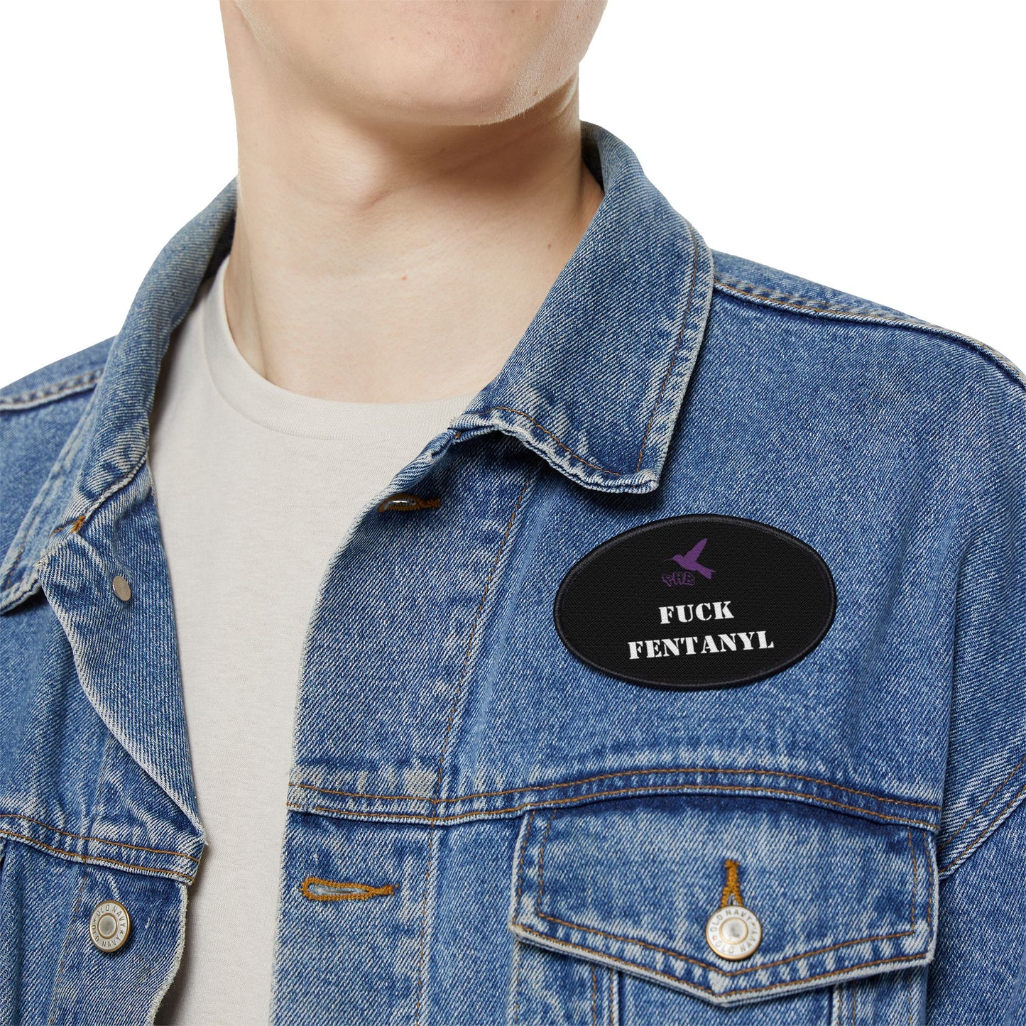 F*ck Fentanyl Iron-On Patches
