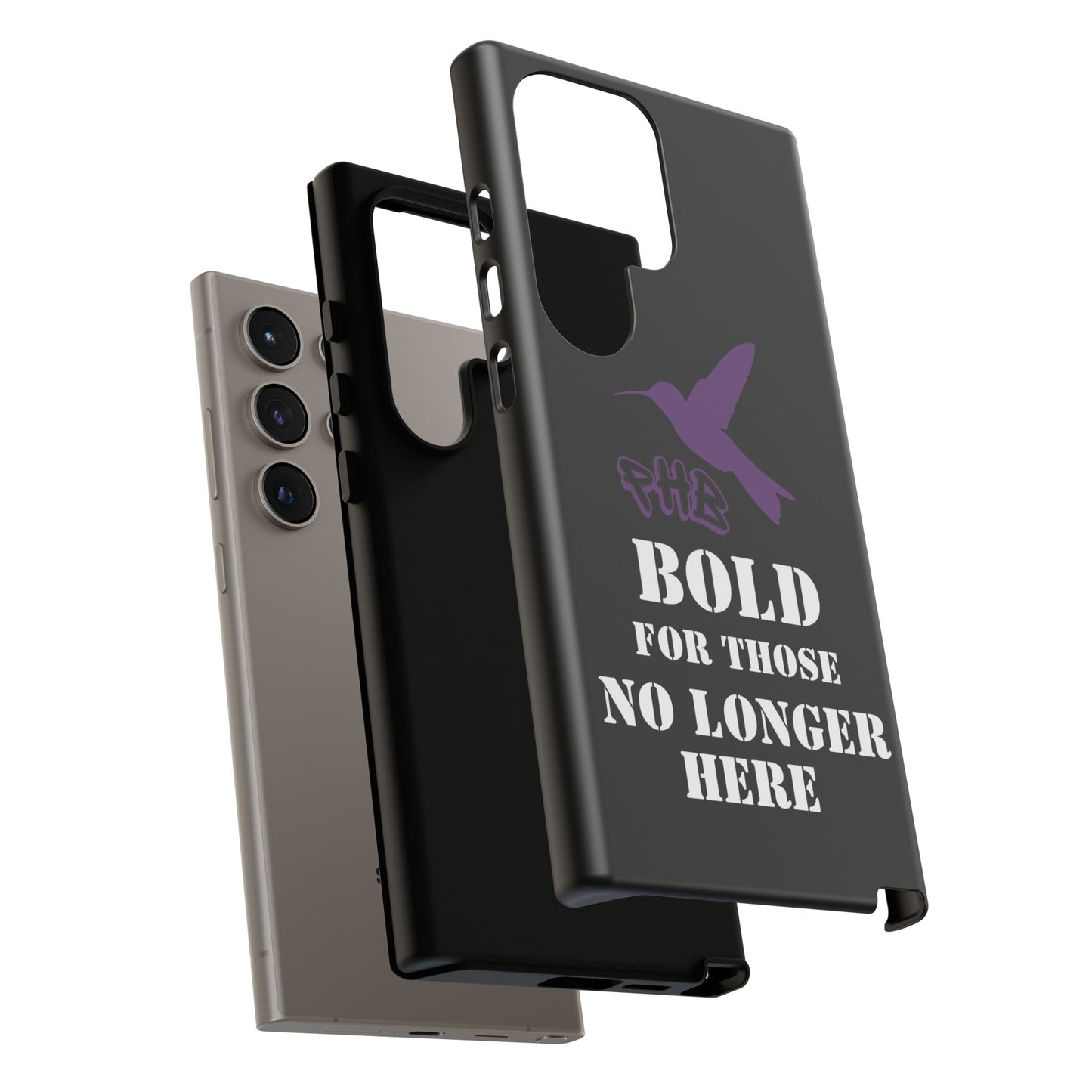 BOLD FOR THOSE NO LONGER HERE Phone Cases