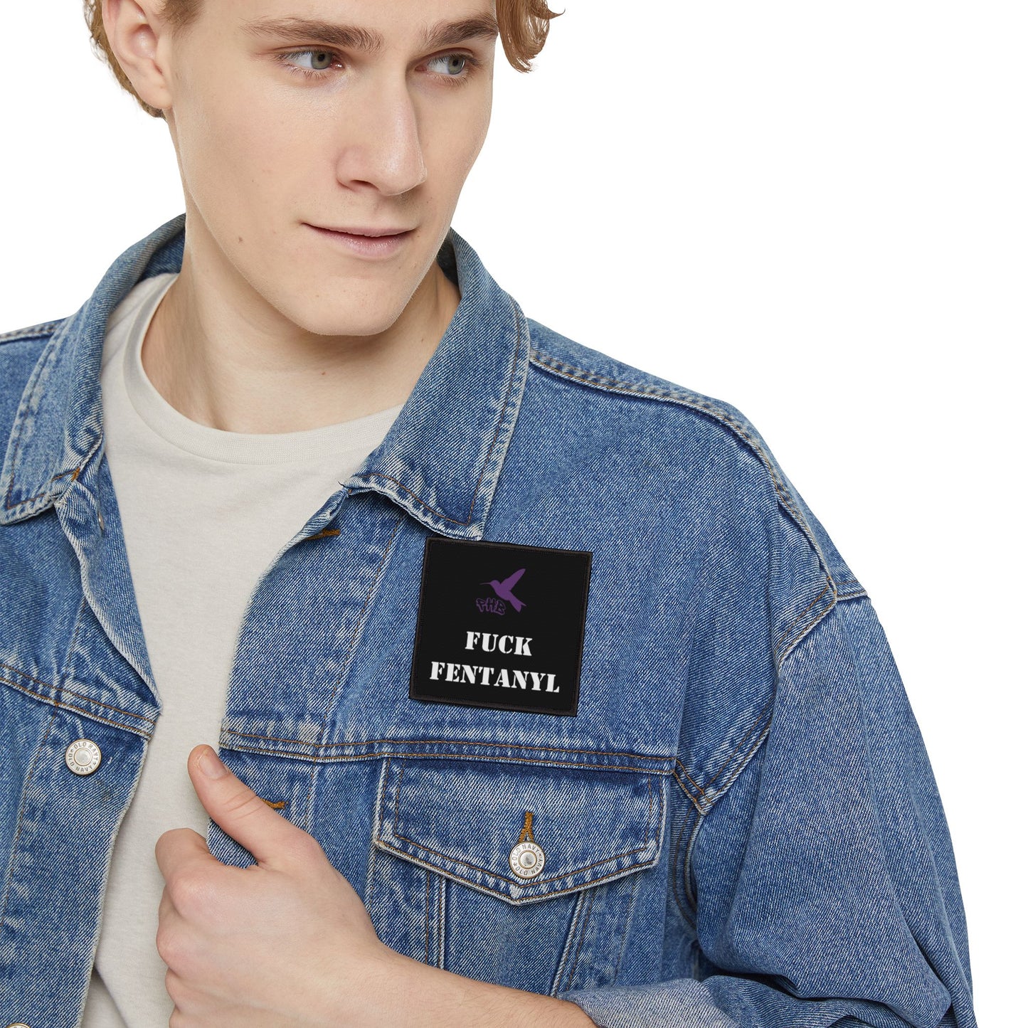 F*ck Fentanyl Iron-On Patches