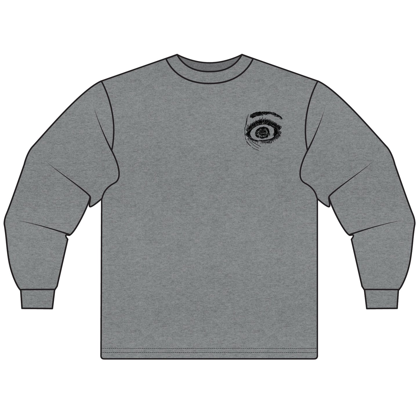 Eye-Catching Unisex Long Sleeve T-Shirt