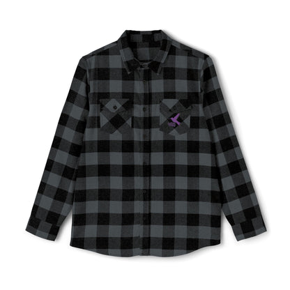 Unisex Flannel Shirt - Bold Message Against Fentanyl | Casual Style for Awareness